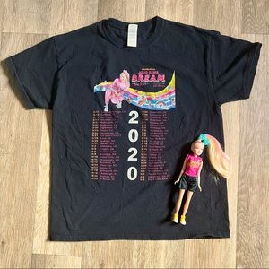 JoJo Siwa “Dream” Tour Tshirt with Doll Size L